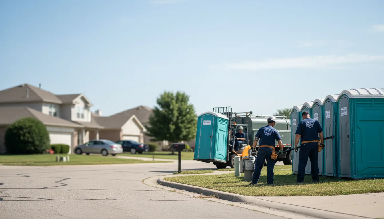 Porta Potty Rental in La Salle, IL near me